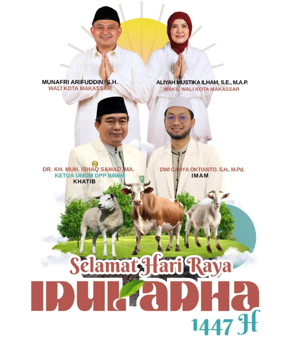 Appi-Aliyah Akan Salat Idul Adha Bersama Ribuan Warga di Lapangan Karebosi