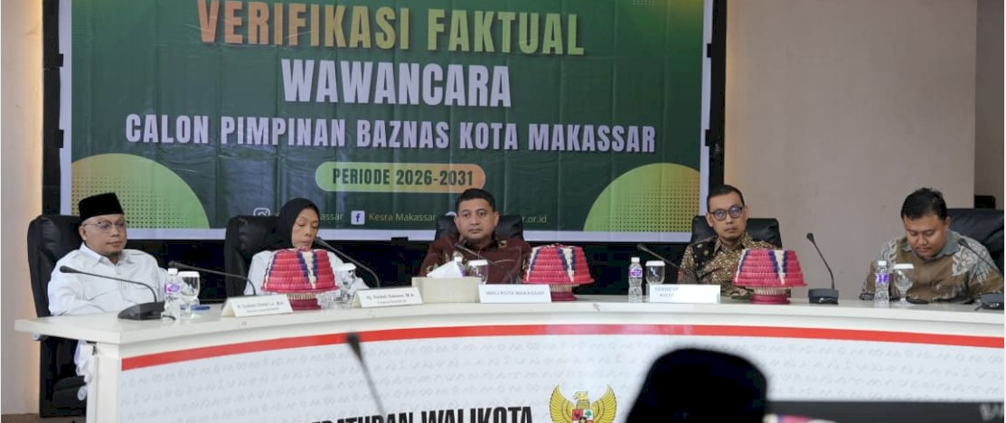 10 Kandidat Berebut 5 Kursi Pimpinan Baznas Makassar, Appi Pastikan Seleksi Transparan